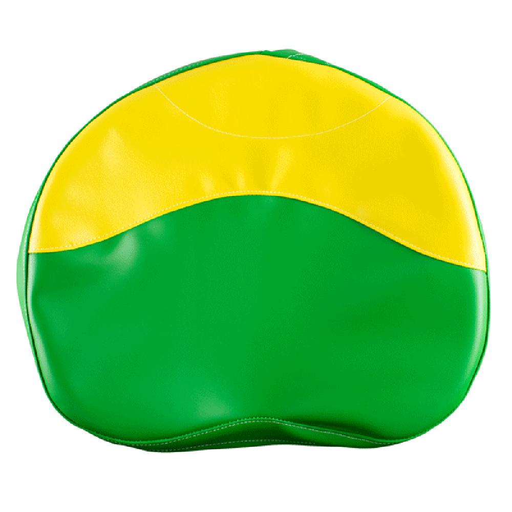 YELLOWCOVER-19 GREEN& 19" Green & Yellow Seat Cover
