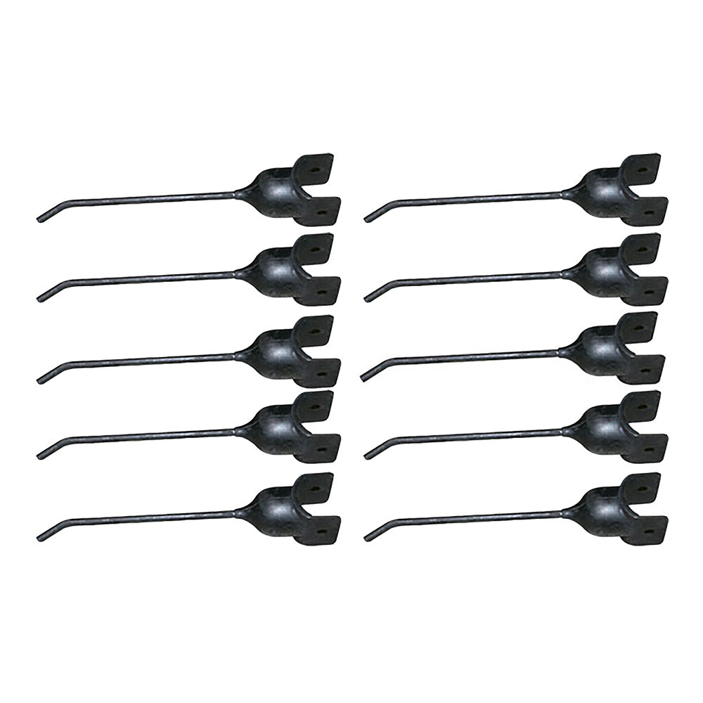 AE47389 Set of Ten Rubber Mount Rake Teeth – Fits John Deere