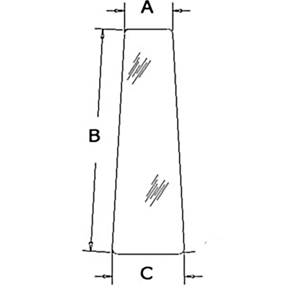 R52880 RH Door Glass Window