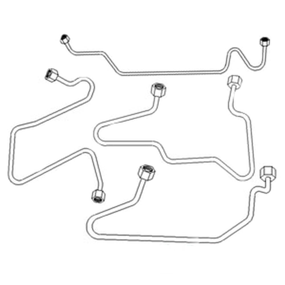 D9NN9A555DA Injection Line Set - 4 Cylinder