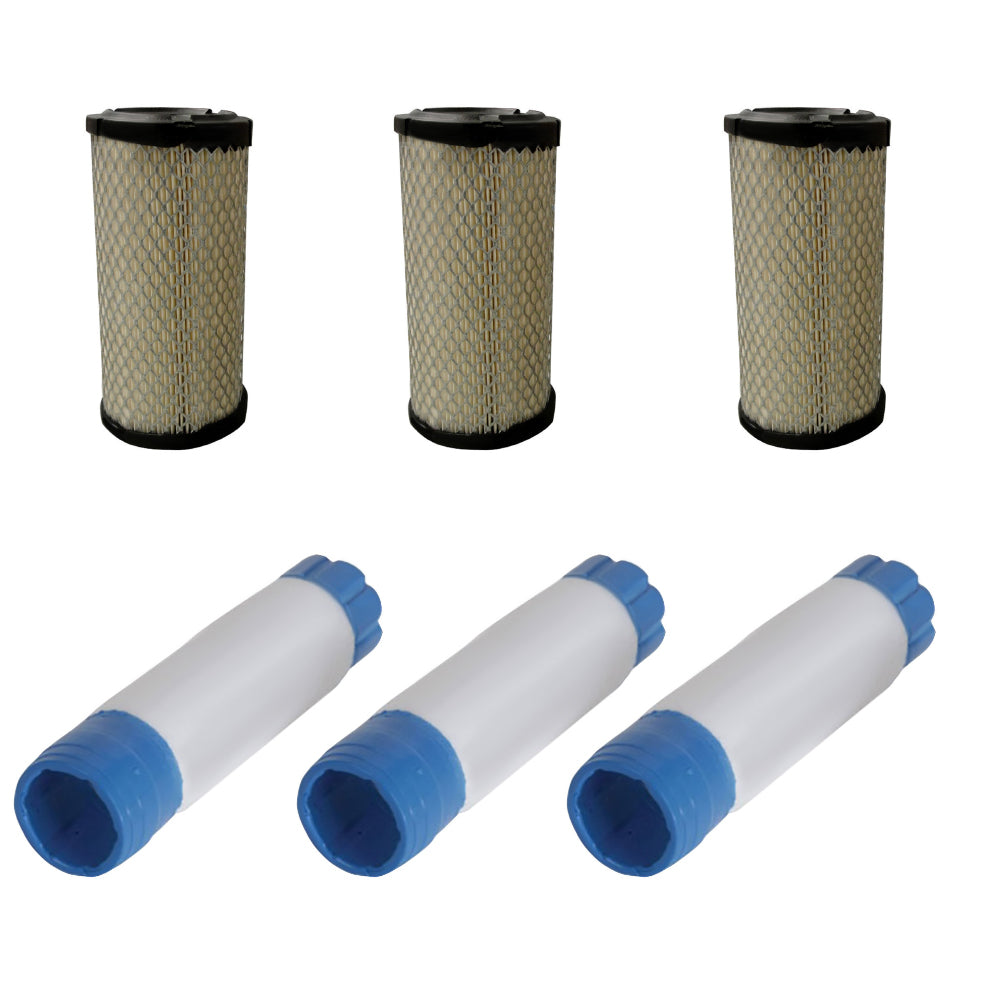 AF25550 Qty. 3: Inner & Outer Air Filter – Fits Ferris