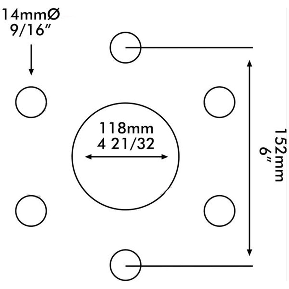 K301046 Front Wheel Rim 5.5" x 18" – Fits Case / International Harvester – additional image 2