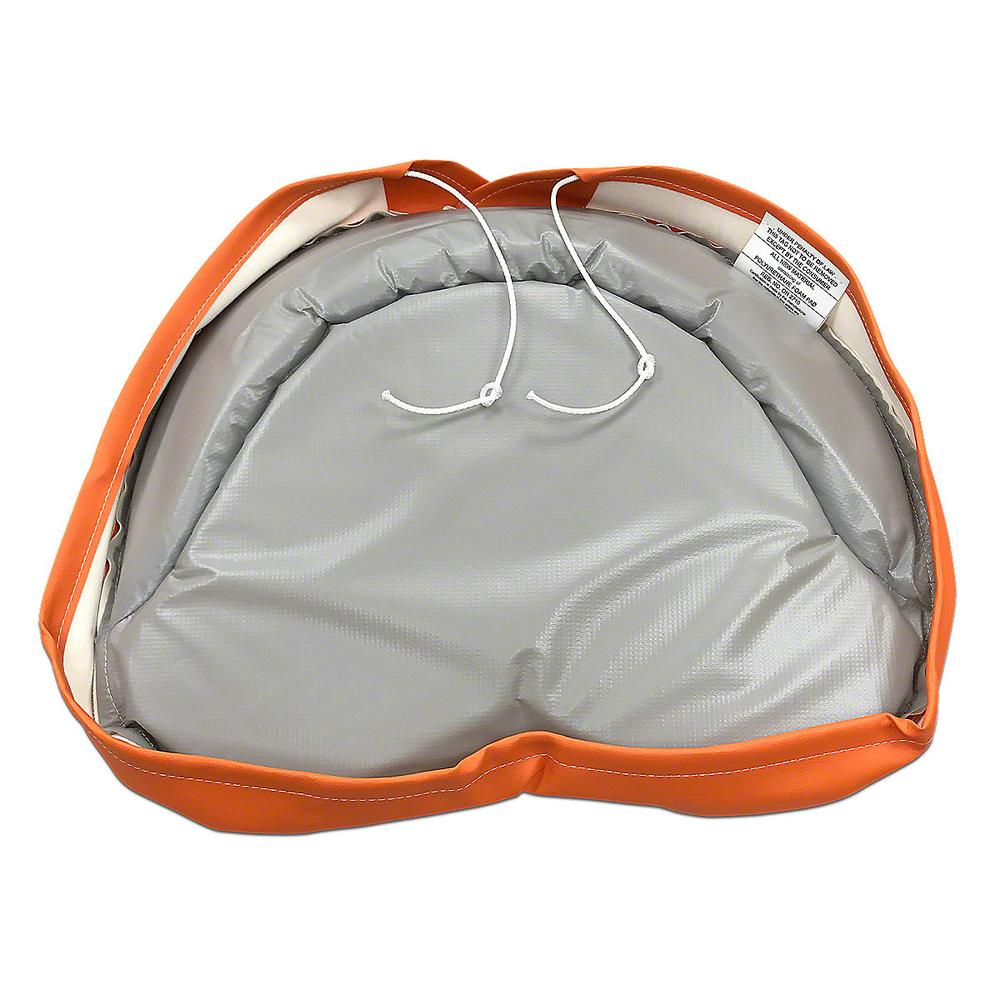 Orange & White Tractor Seat Pad MIS006AC – additional image 2