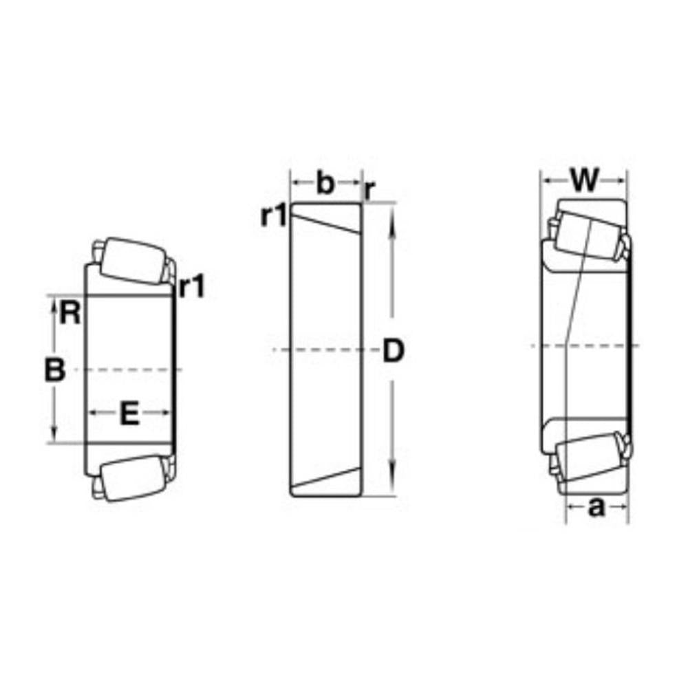 15245 Bearing Cup & Cone Set – additional image 4