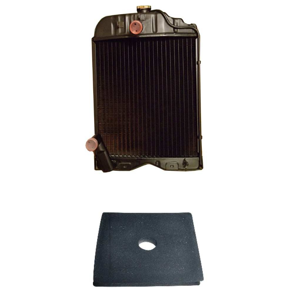 KBCOT20RAD Radiator W/CAP – Fits Massey Ferguson