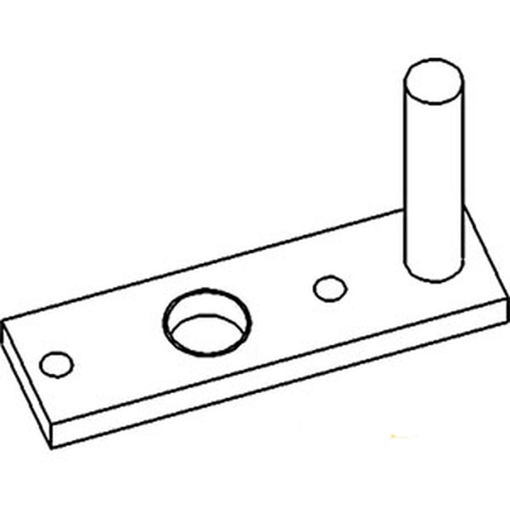 1701-1025 Hydraulic Steering Cylinder Plate – additional image 2