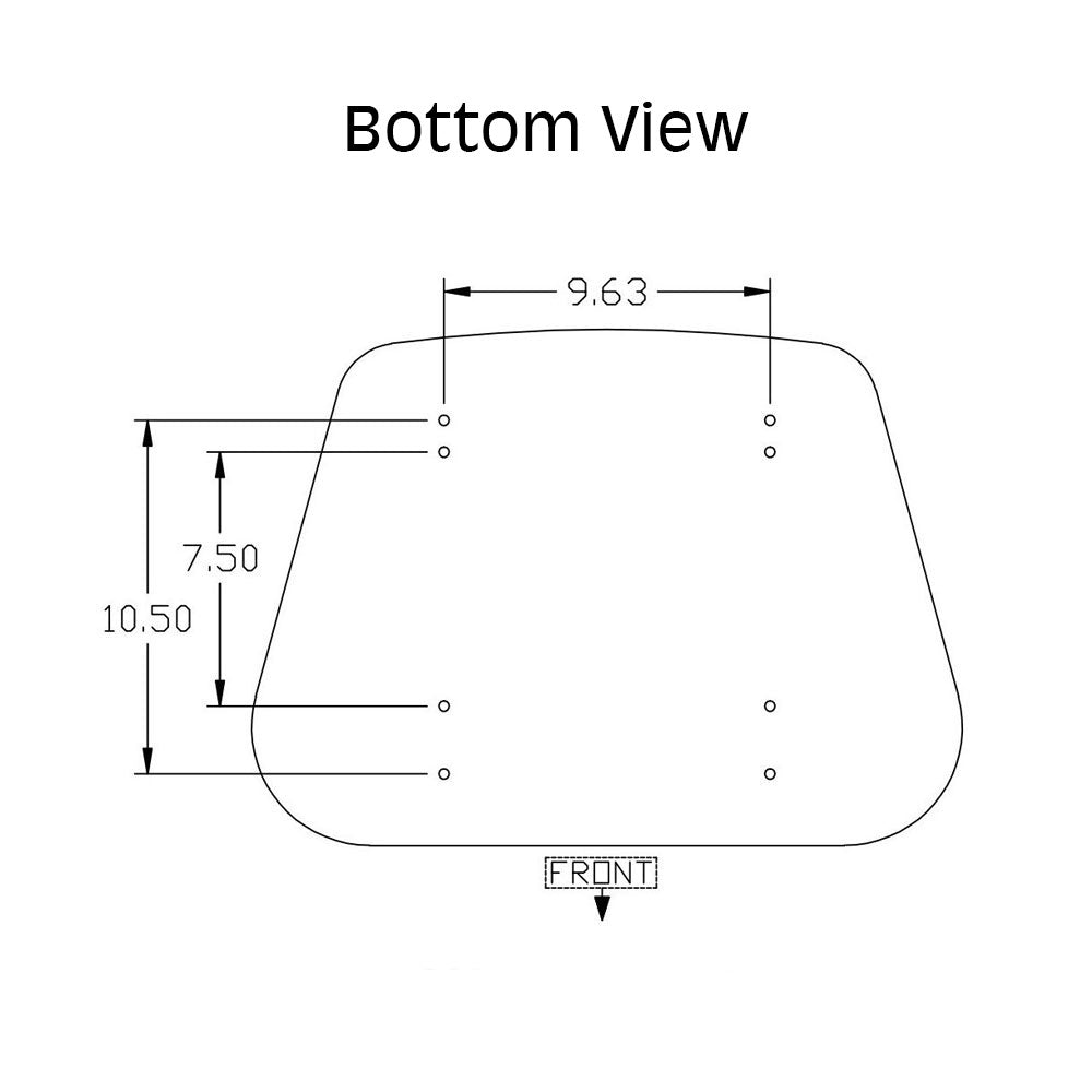 AR82944 Seat Cushion Hydraulic Suspension Fabric Brown - Economy – Fits John Deere – additional image 5