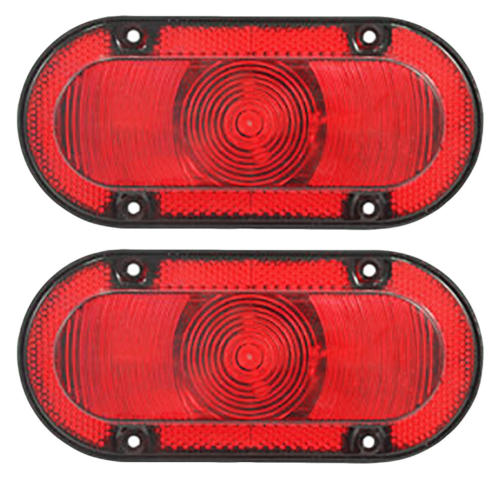 Qty 2: Red LED Warning Light – Fits Allis Chalmers