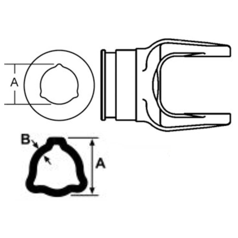274236 Outer Tube Yoke – additional image 3