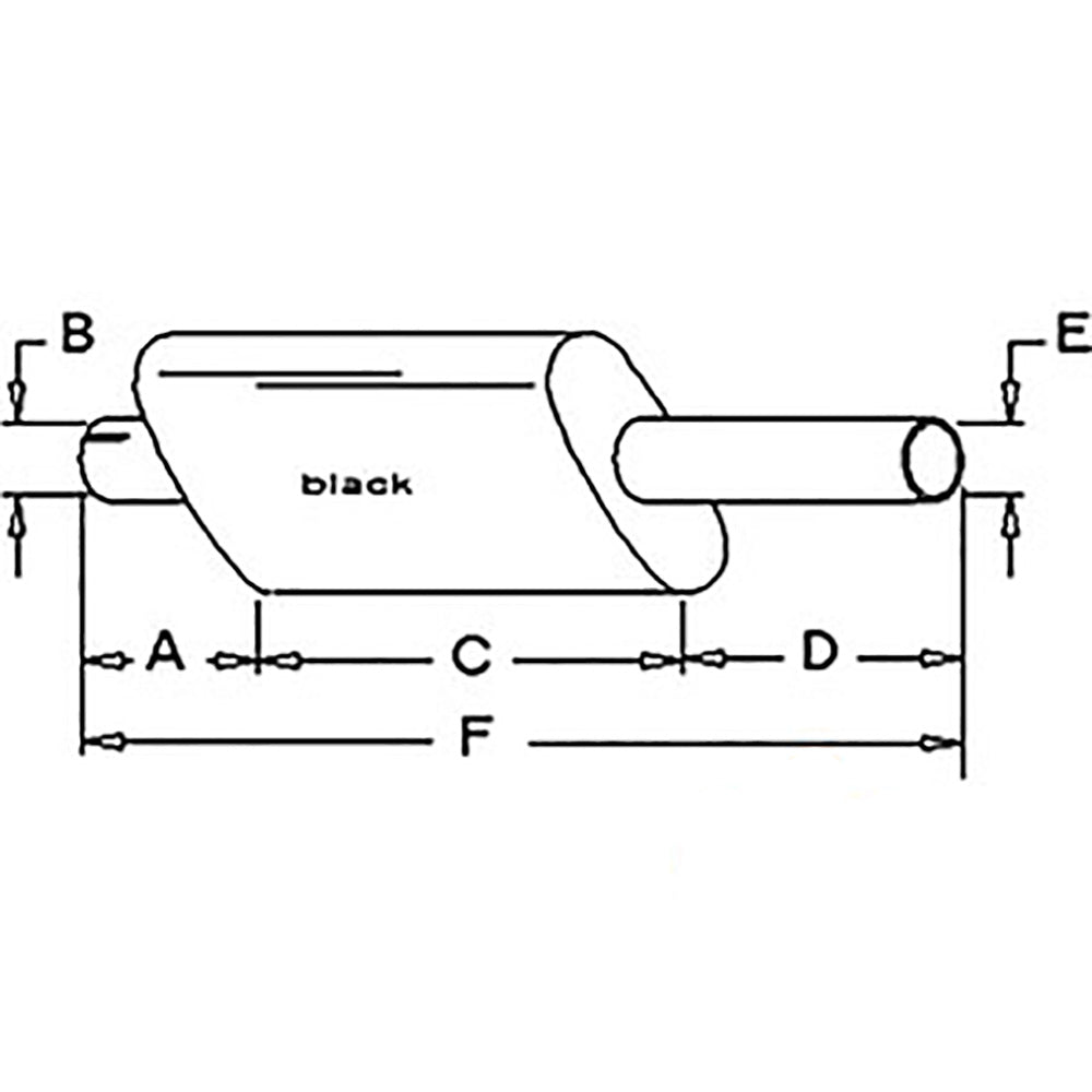 237290 Muffler – Fits Allis Chalmers – additional image 2