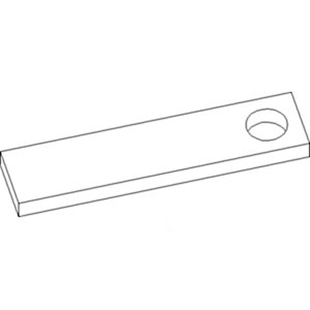 A-R26413 Radiator, Support, Rubber Pad – Fits John Deere