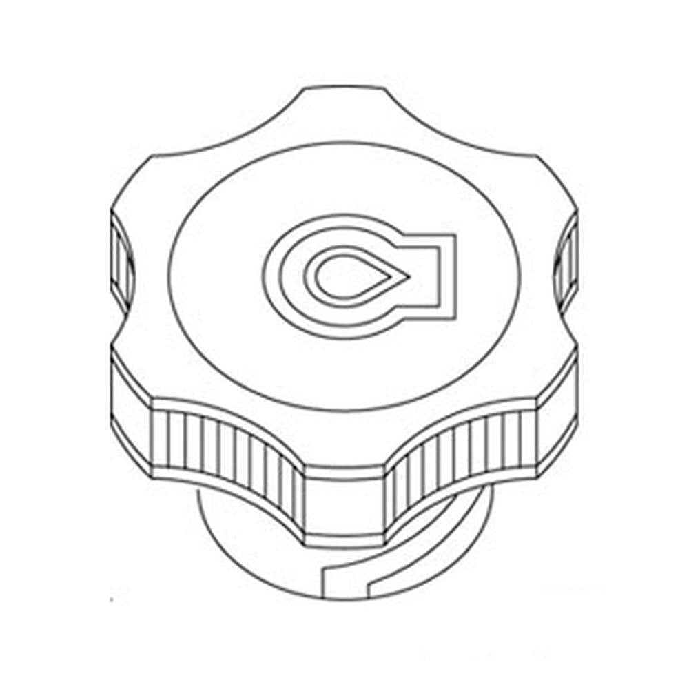 JHORE535560 Pack of 1 OIL FILLER CAP Suitable – Fits John Deere – additional image 3