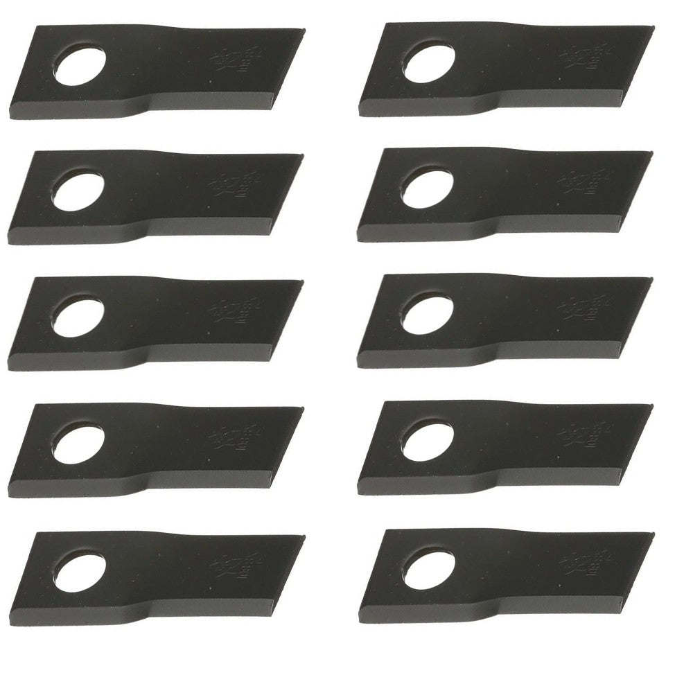 87348084 Qty 10: Left-Hand Disc Mower Blade – Fits Case / International Harvester