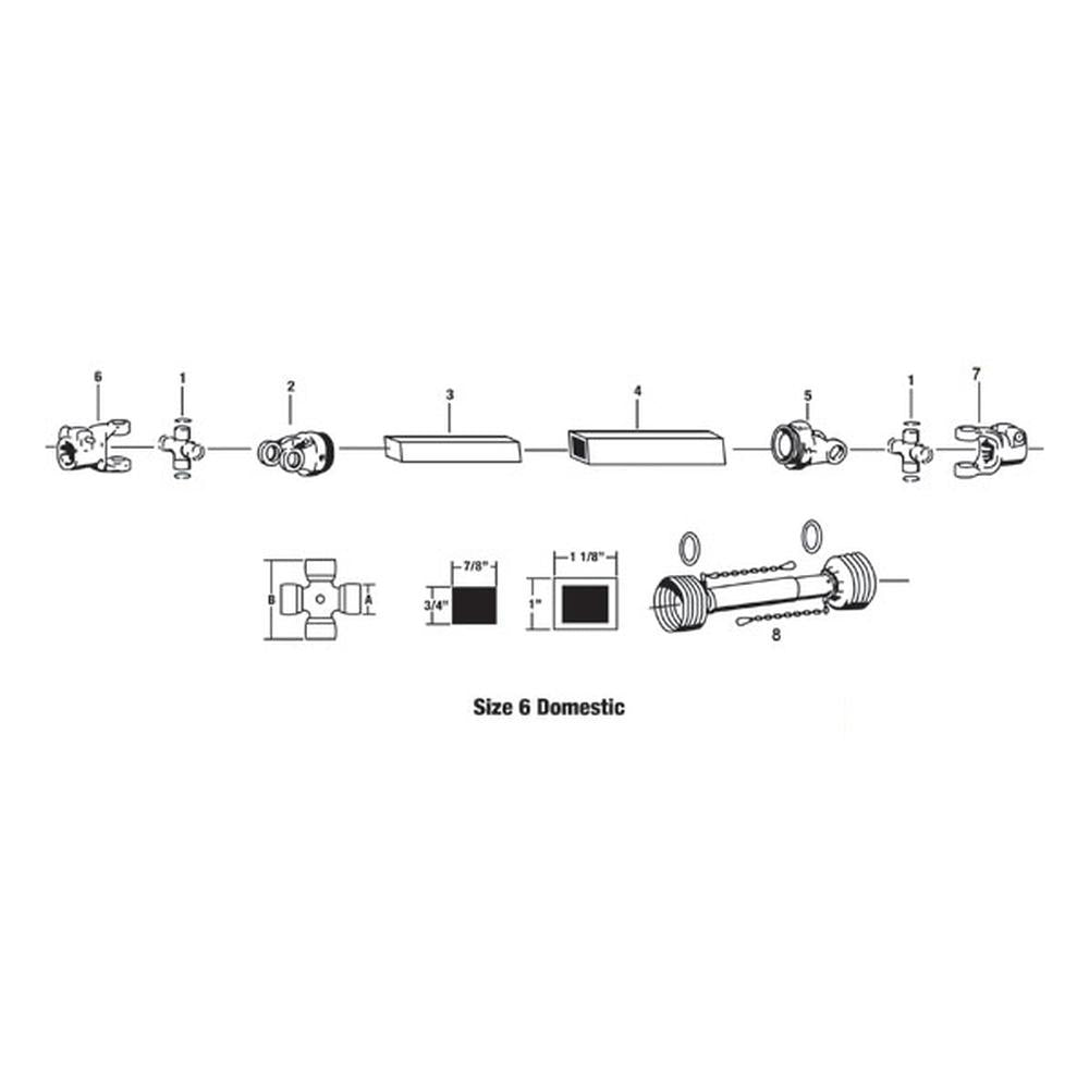 150365R1 CROSS REPAIR KIT 6N – additional image 4