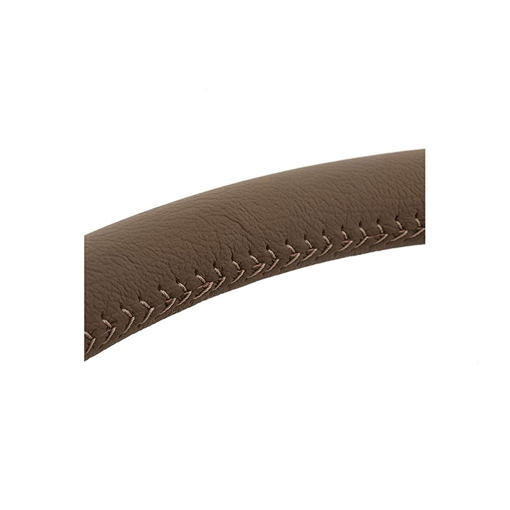 Steering Wheel Leather Wrapped Brown – Fits John Deere – additional image 2