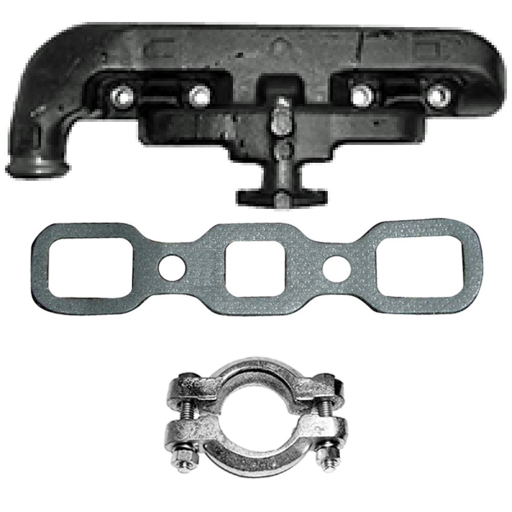 CAPN5200A Manifold w/ Gasket & Clamp Kit – Fits Ford