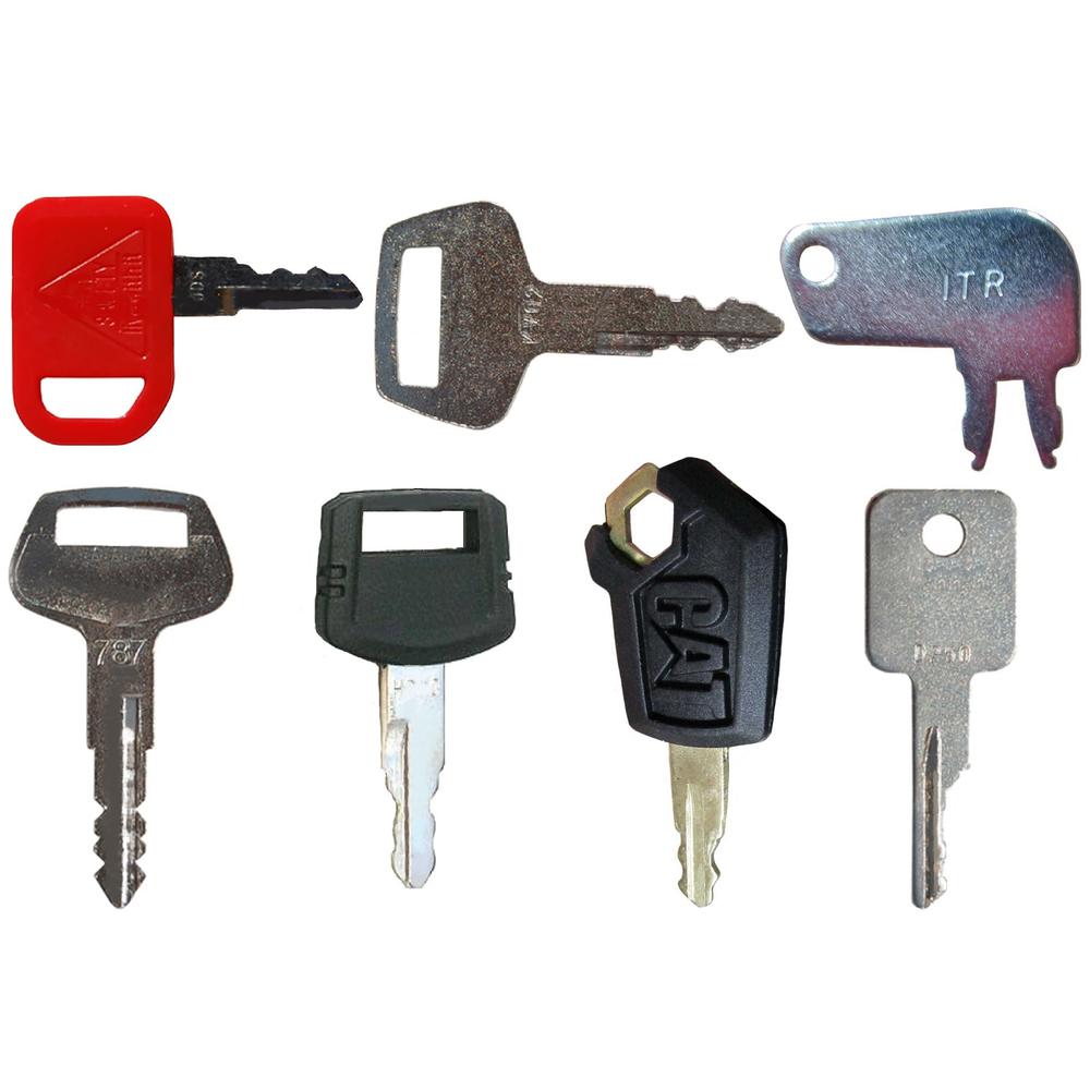 787 Pc. Heavy Equipment Key Set – Fits Caterpillar