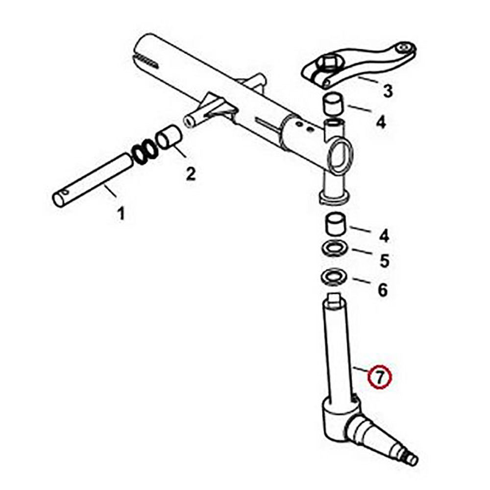 TX10808 Right-Hand Spindle – Fits Long – additional image 4