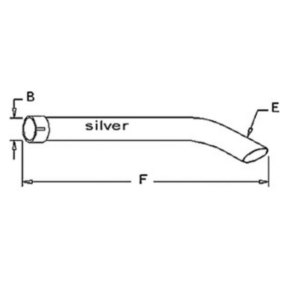 SW07354 Extension Exhaust Pipe – Fits John Deere – additional image 2