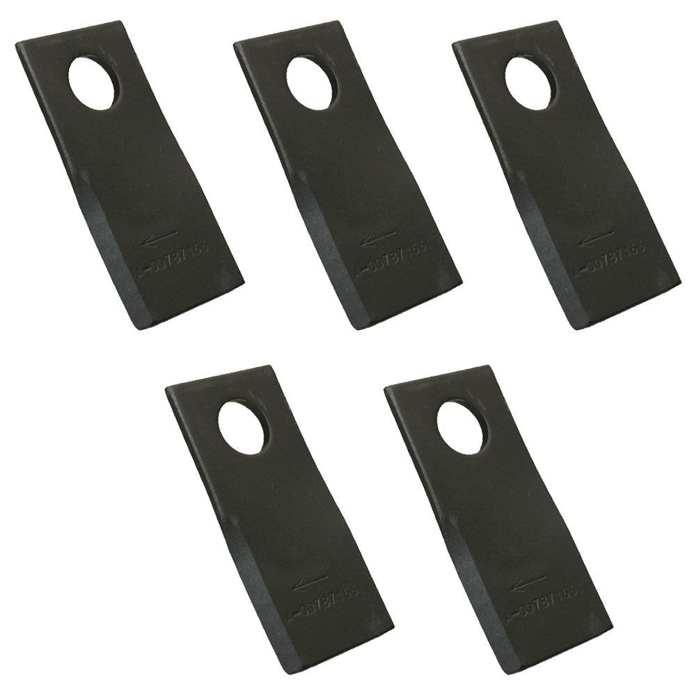 00787166 Qty 5: Right-Hand Disc Mower Blade – Fits Bush Hog – additional image 2