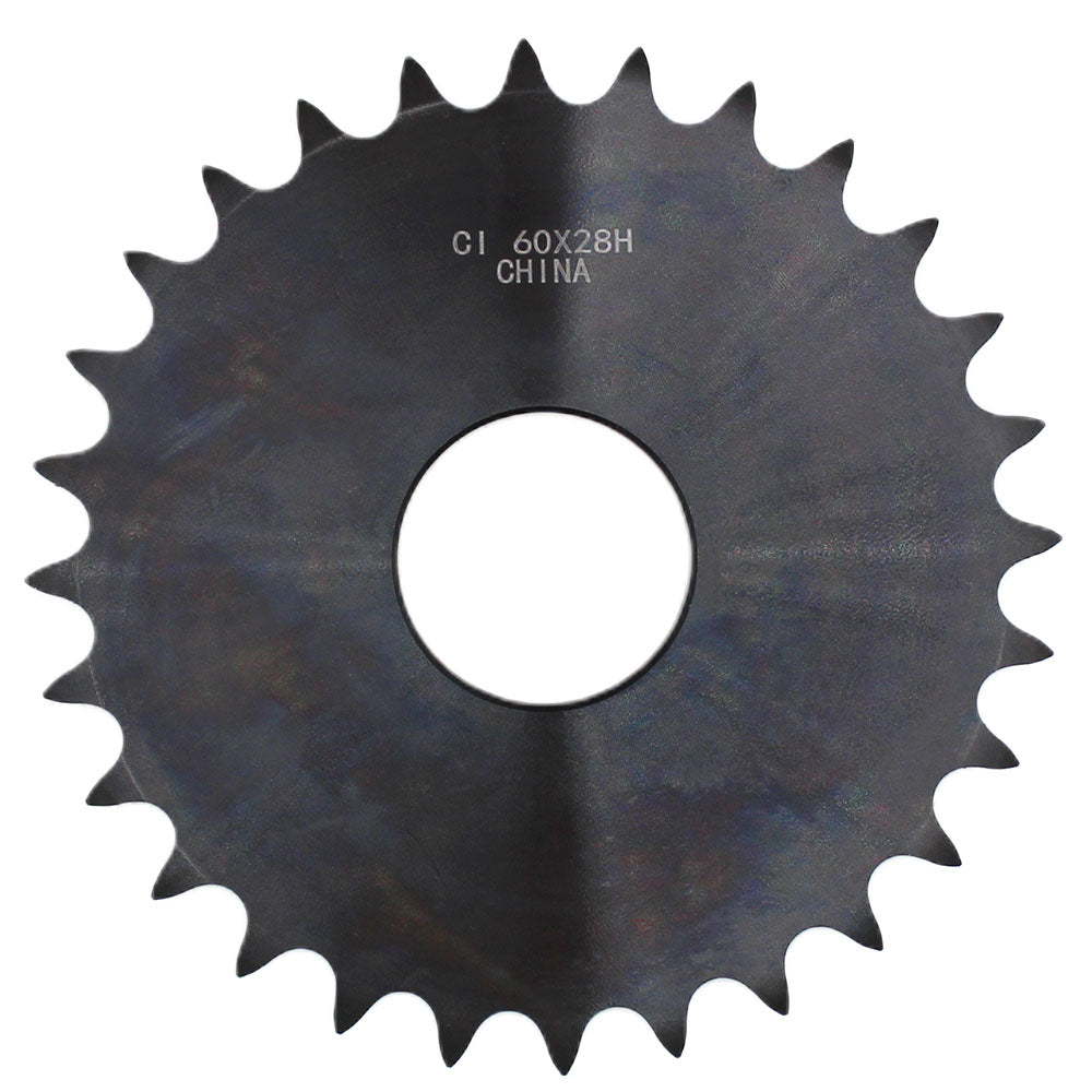 60X28 Weld On Sprocket for #60 Roll Chain Used On X Series Weld On Hubs 28 Teeth