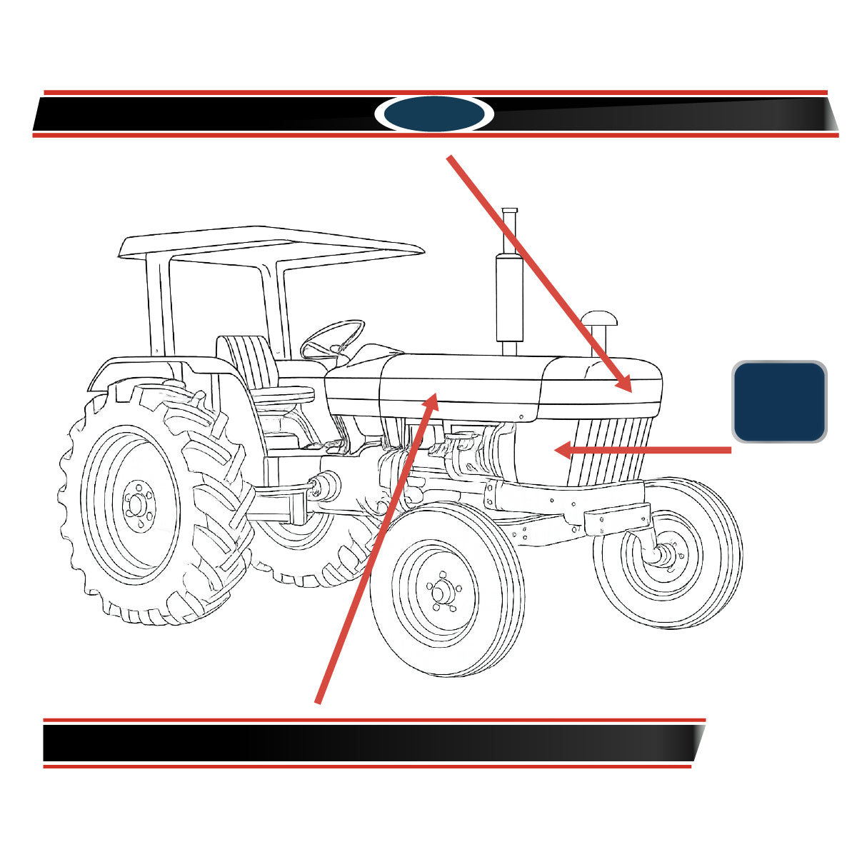 83952740 Hood Decal Set – additional image 3