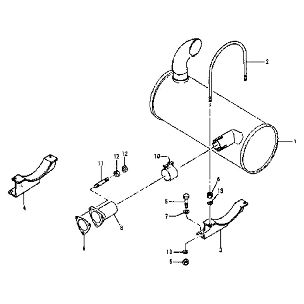 CA5I7935 Muffler – Fits Caterpillar – additional image 2