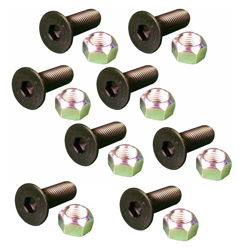 159-2953 (8) Replacement Screws & (8) Replacement Nuts – Fits Caterpillar