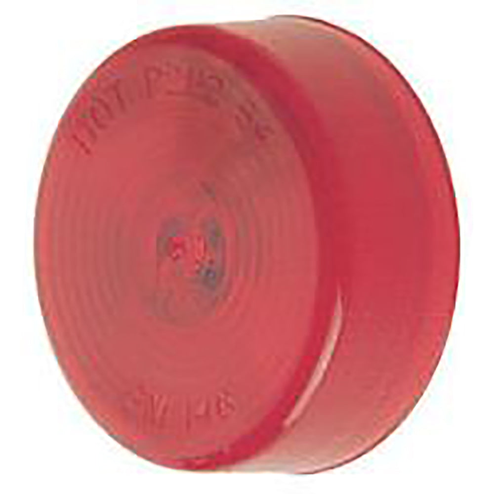 V196KR 2.5" Round LED Red Side Marker Light Kit