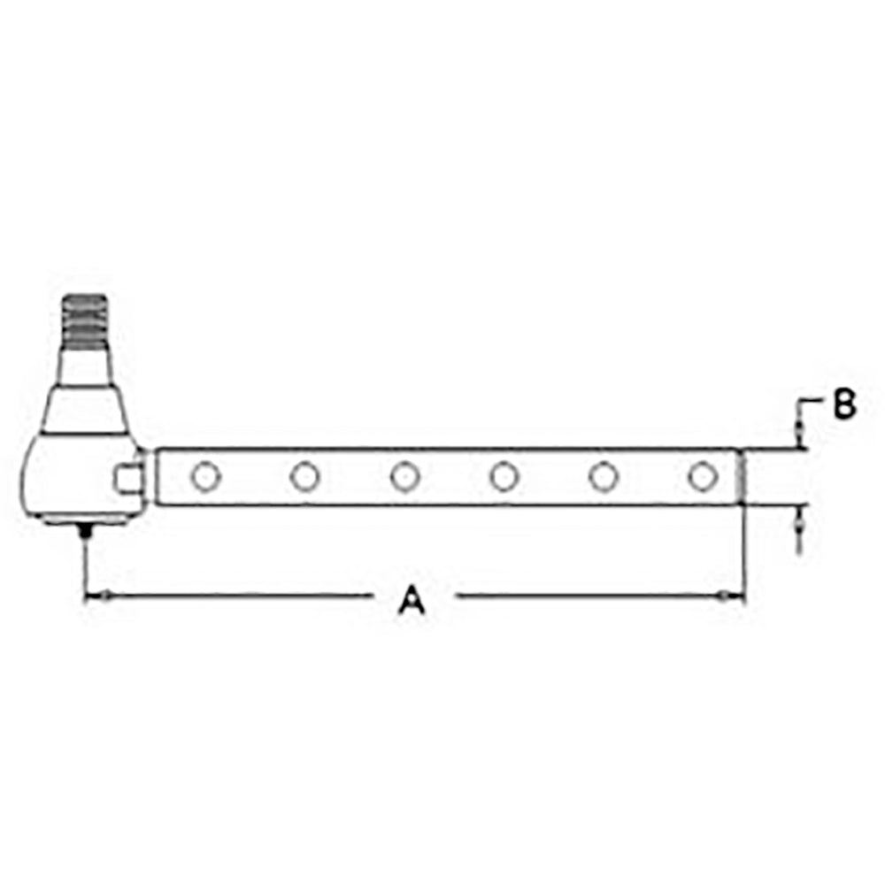 3038564V92 Universal Outer Tie Rod – Fits Massey Ferguson