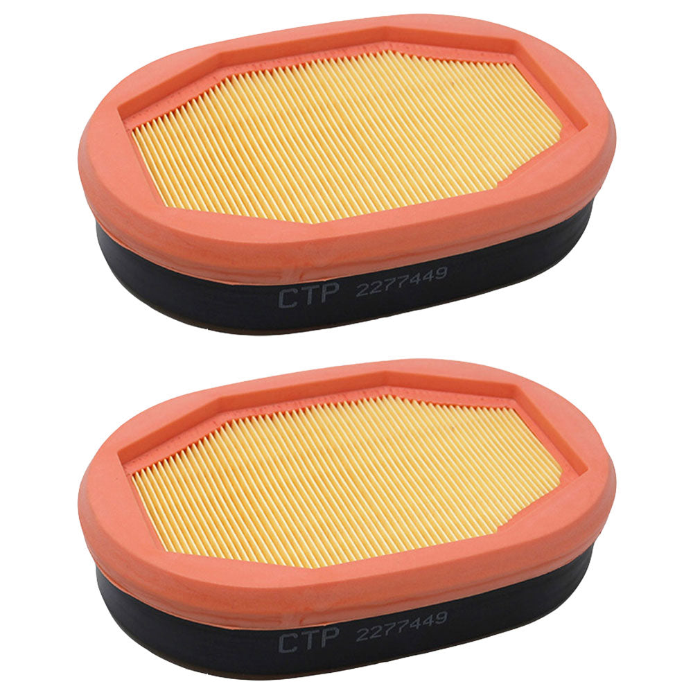 AF26248 Qty 2: Air Filter Element – Fits JCB