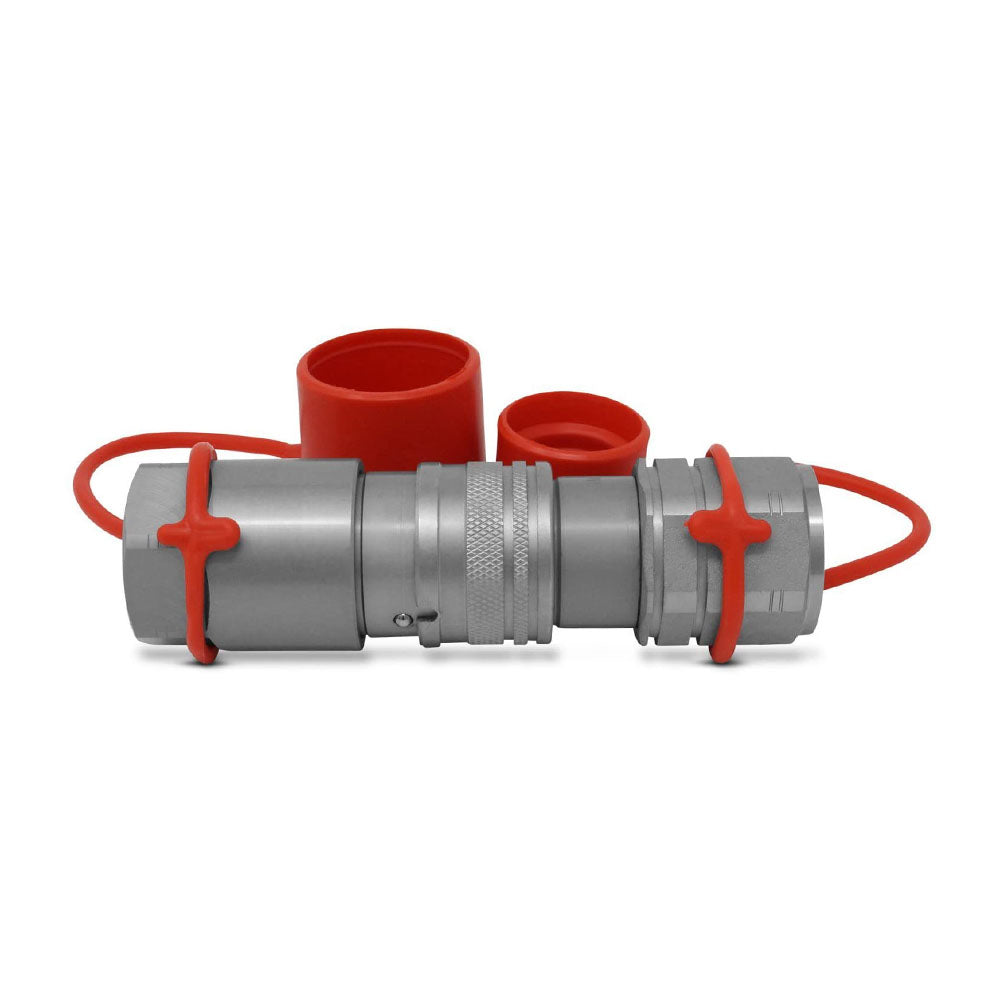FF12-08N NPT Flat Face Hydraulic Quick Connect Coupler Coupling Set Skid Steer Fits – additional image 3