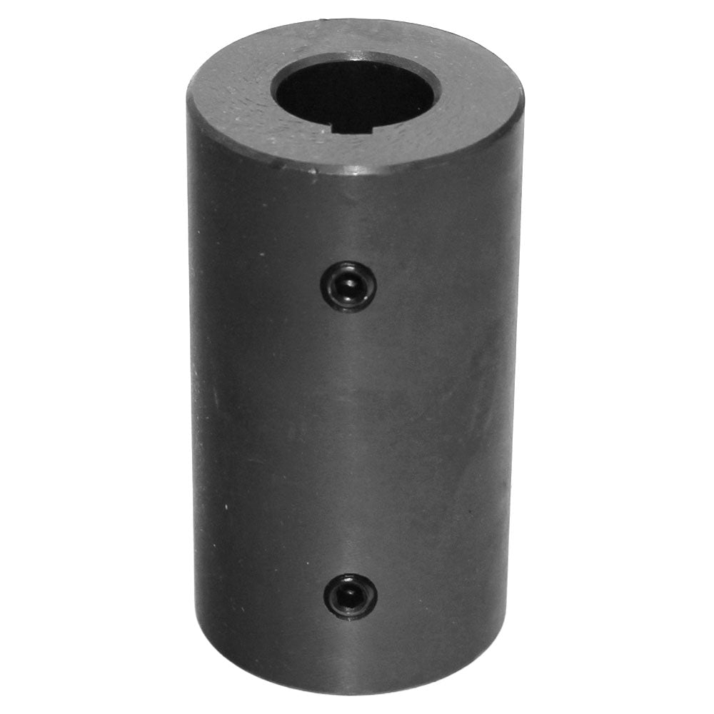 SHFTR-1200 Shaft Coupler 3/4" Round Bore 3" Length 1 5/8" OD Black Oxide Finish