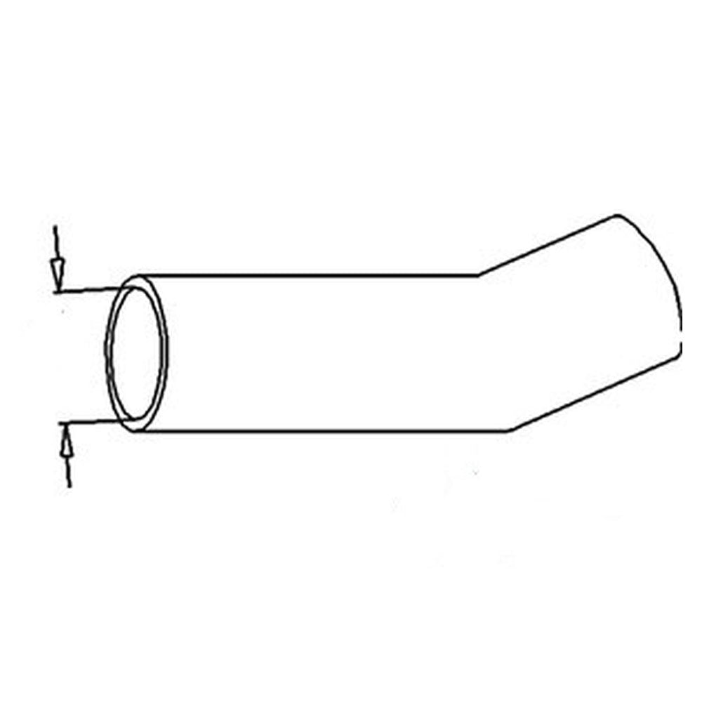 890195M1 Top Radiator Hose – additional image 2