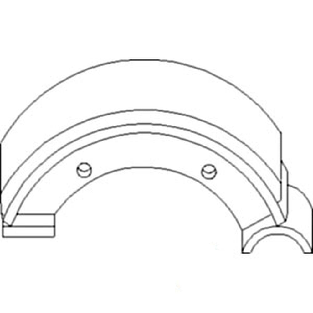 83921592 Pair of Brake Shoes – Fits Ford / New Holland – additional image 5