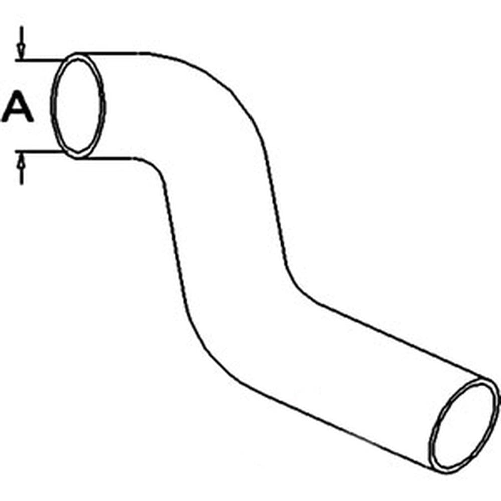 898745M1 (1) Aftermarket Lower Radiator Hose – Fits Massey Ferguson – additional image 2