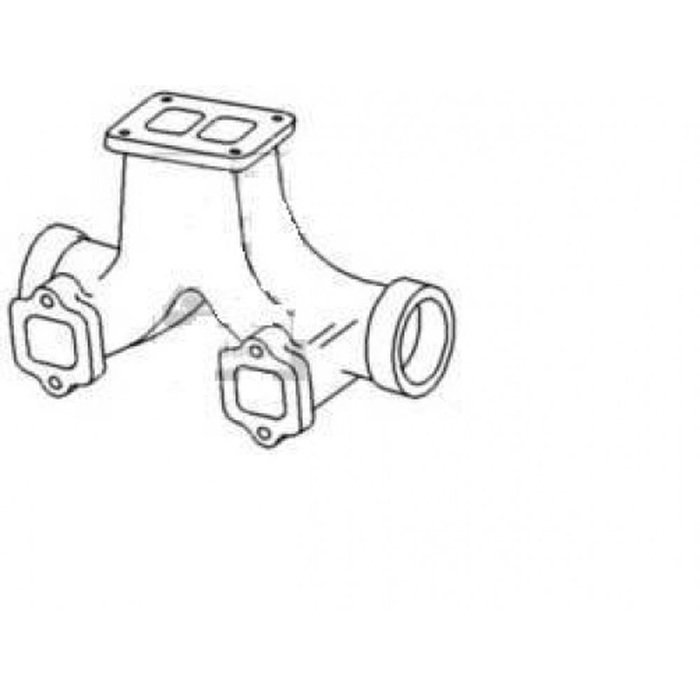 A76322 Exhaust Manifold Center Section – Fits Case – additional image 6
