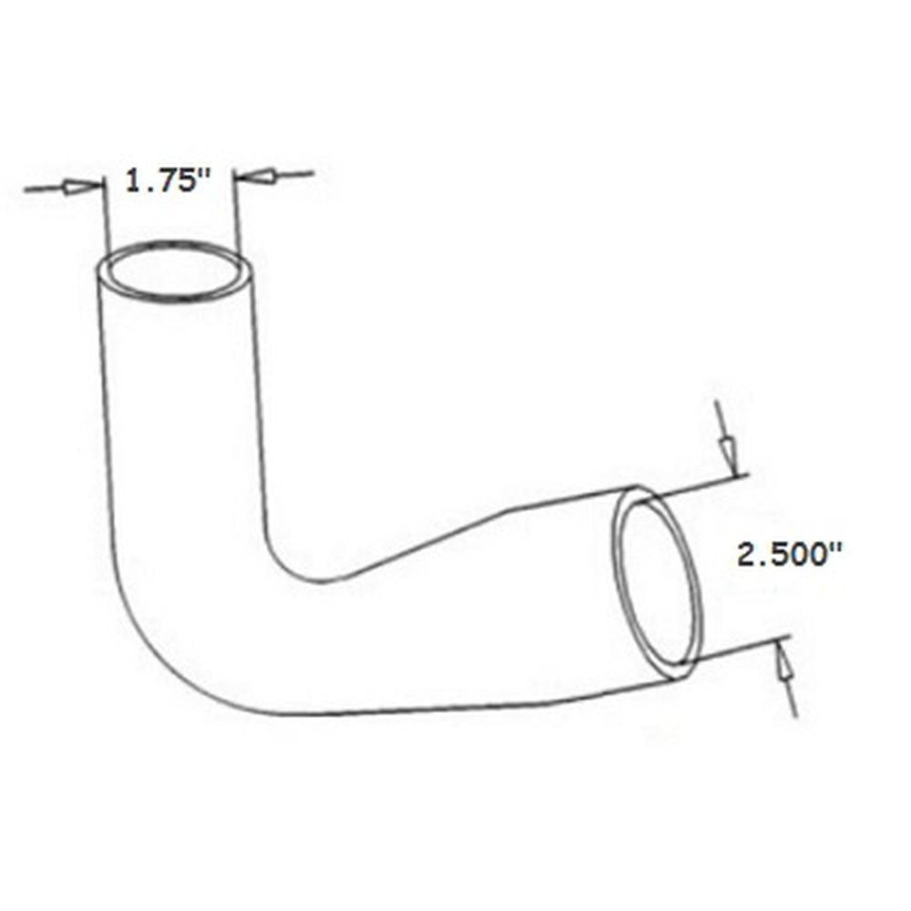 369094R1 Top Radiator Hose – Fits International Harvester – additional image 4