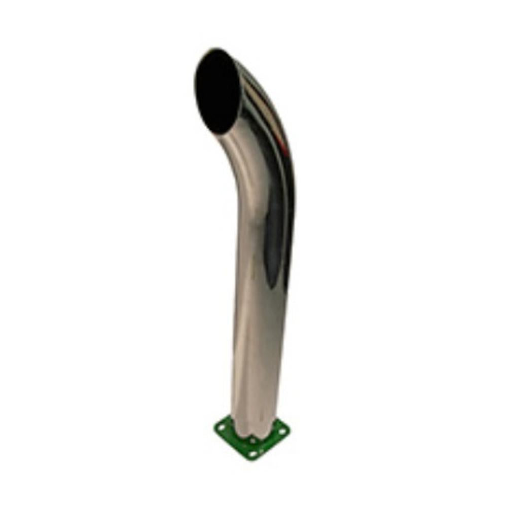 R3592 Chrome Curved Stack – Fits John Deere – additional image 2