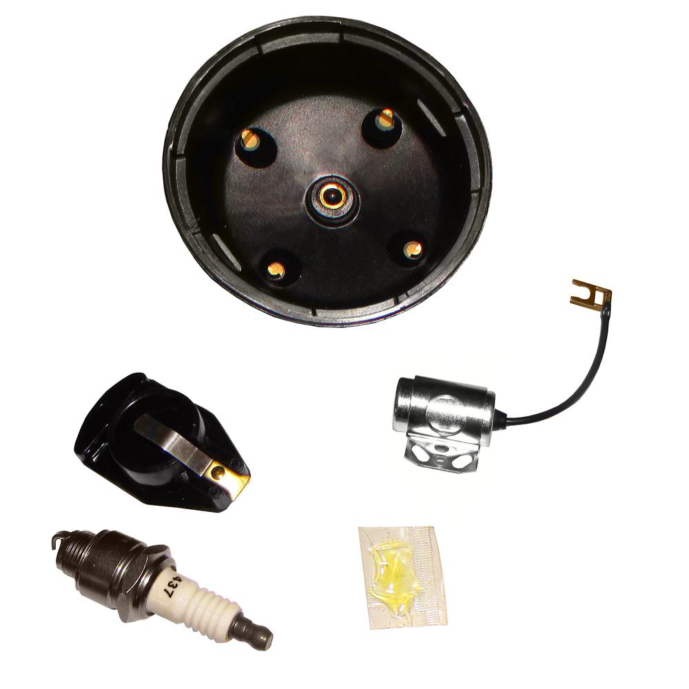 12259B Tractor Tune up kit Cap Points Rotor Plugs & Wires – additional image 2