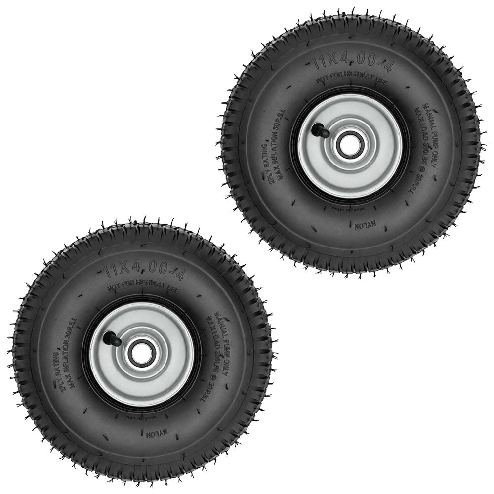 7058943YP Qty 2: 11" x 4" x 4" Gray Turf Wheel – Fits Yazoo / Kees – additional image 2
