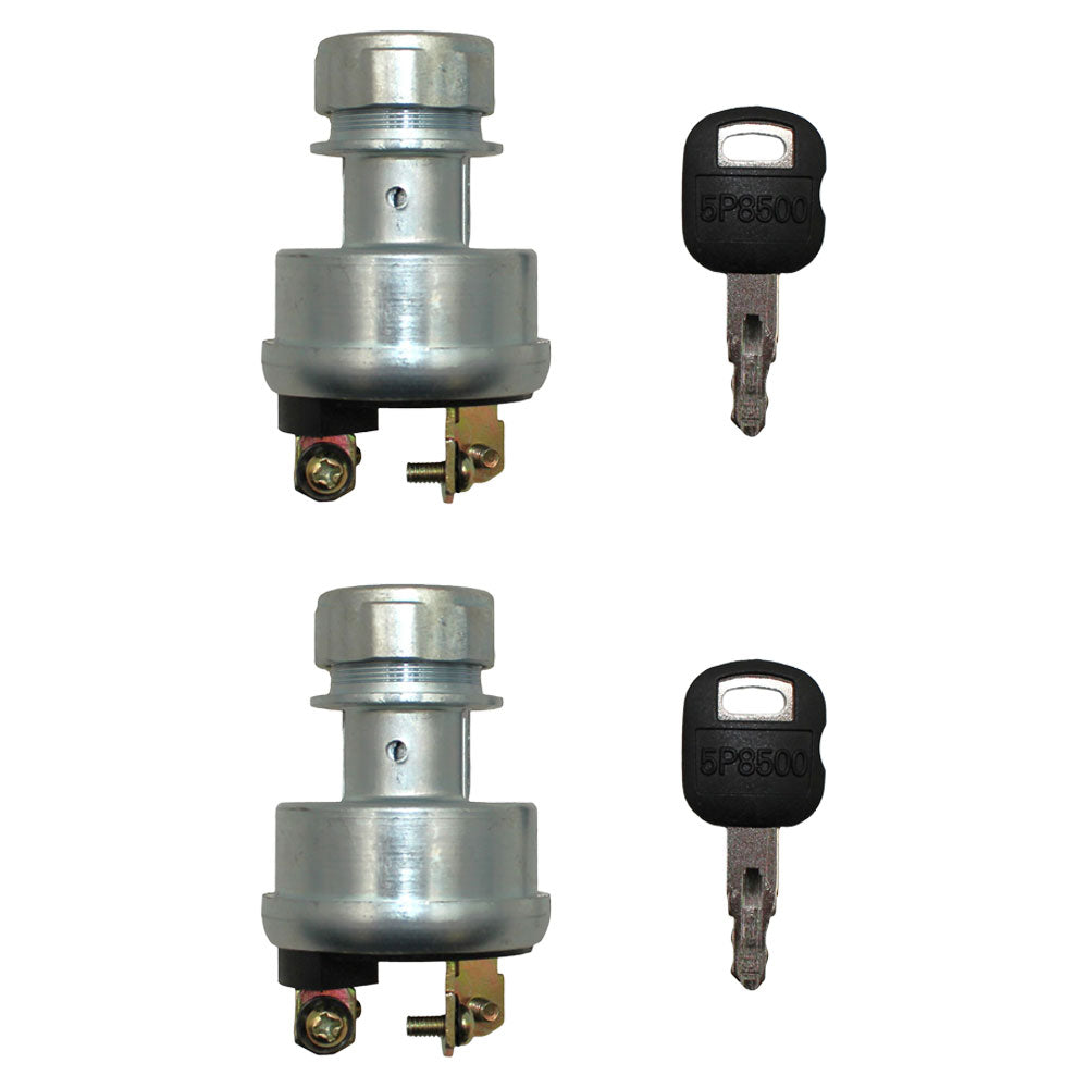 095-9269 Qty 2: Ignition Key Switch w/ 2 Keys – Fits Caterpillar – additional image 2