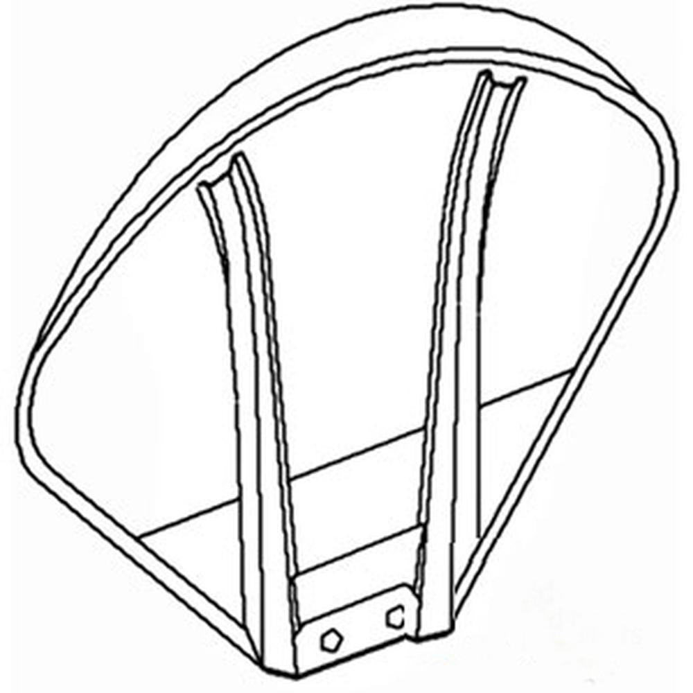 A-AA4655R Fender (RH/LH) – Fits John Deere – additional image 2