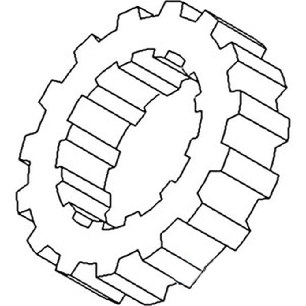 70246532-A Transmission Main Shaft Splined Collar – Fits Allis Chalmers – additional image 2