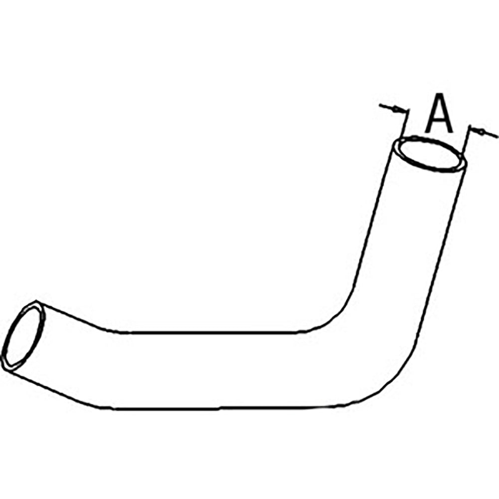 L100593 Top Radiator Hose – Fits John Deere – additional image 2