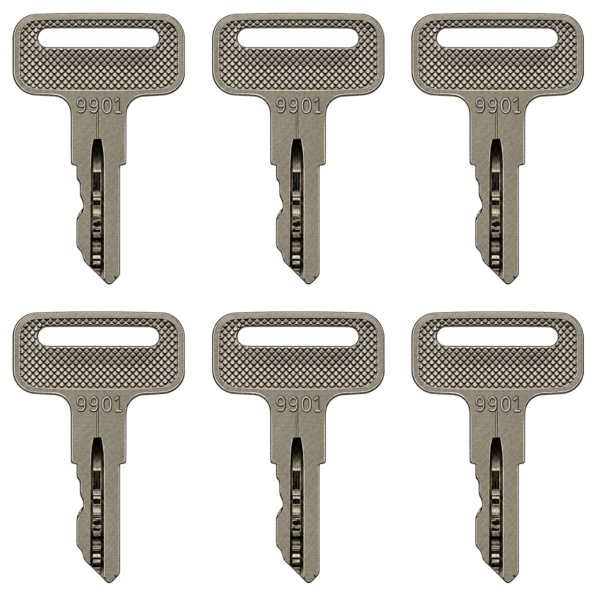 9901 Qty 6: Key – Fits JLG