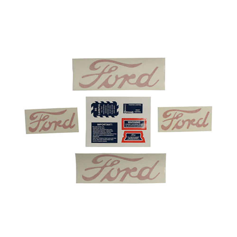 8N5052 Mylar Decal Set (10-Piece w/ Proofmeter) – additional image 2