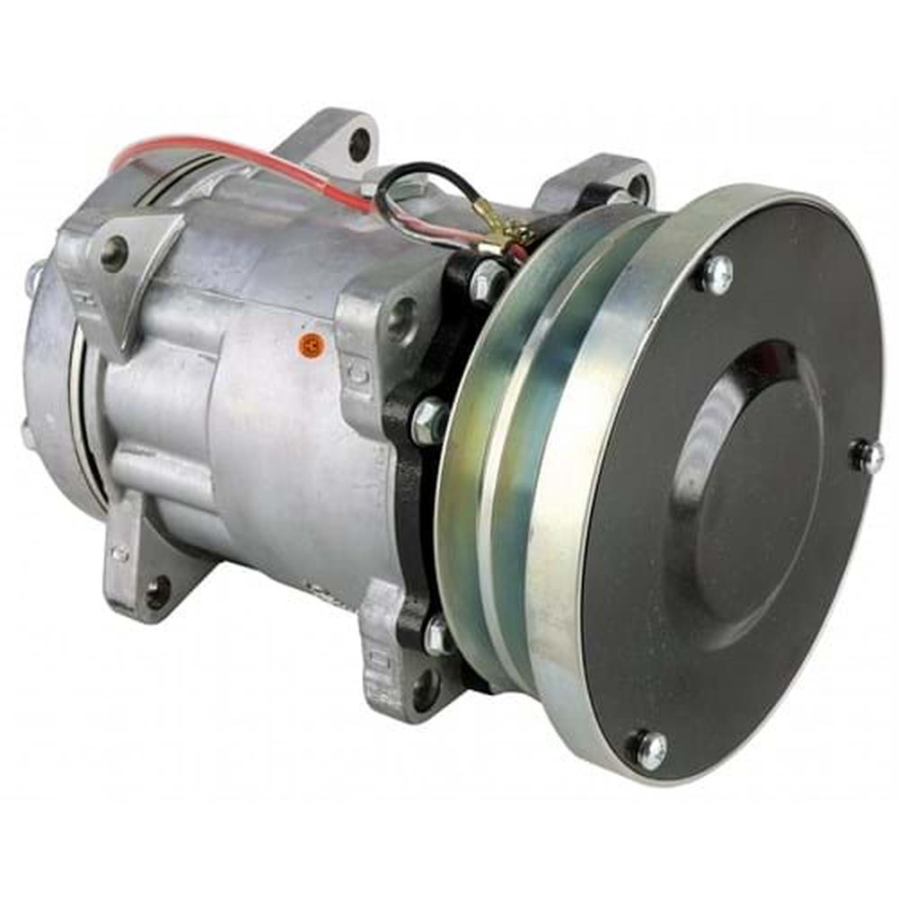 9704118 Sanden SD7H15SHD Compressor, w/ 2 Groove Clutch – Fits Case IH
