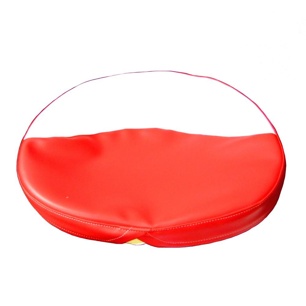 R1015 One New 21" Red & White Seat Cover – additional image 2