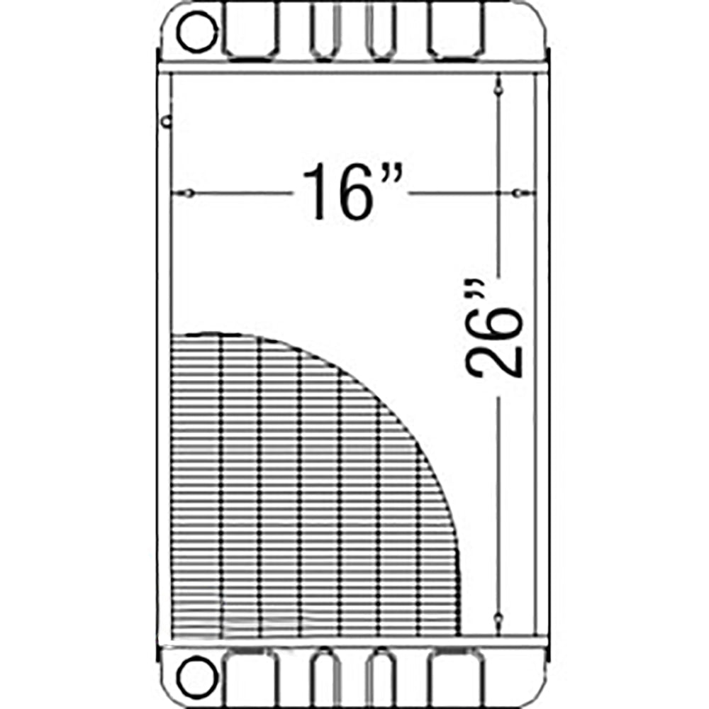 6579535 Radiator – Fits Bobcat